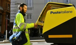 portalettere poste italiane con veicolo