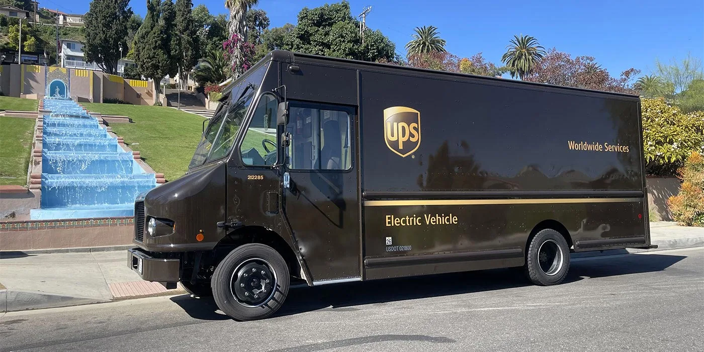 delivery truck UPS