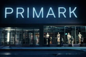 vetrina primark blu