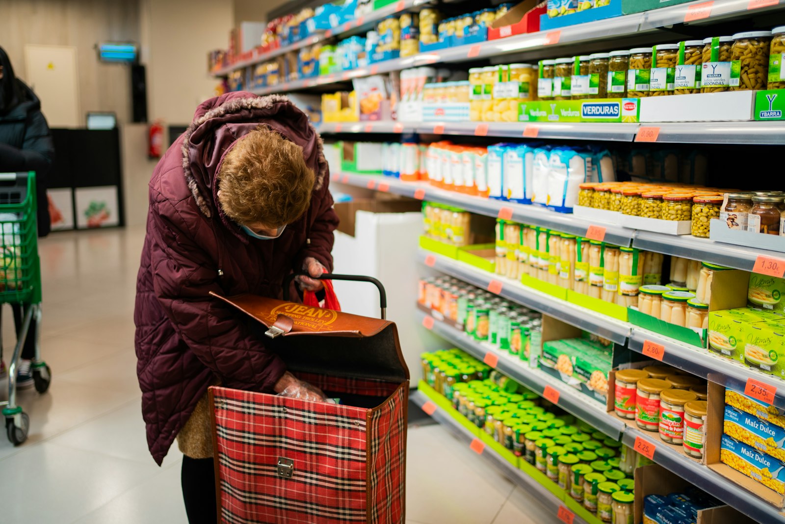 Bewerbungsgespräch im Einzelhandel bei ALDI